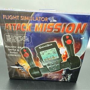 EXCALIBUR FLIGHT SIMULATOR Electronic Game Working In box with Instructions OB